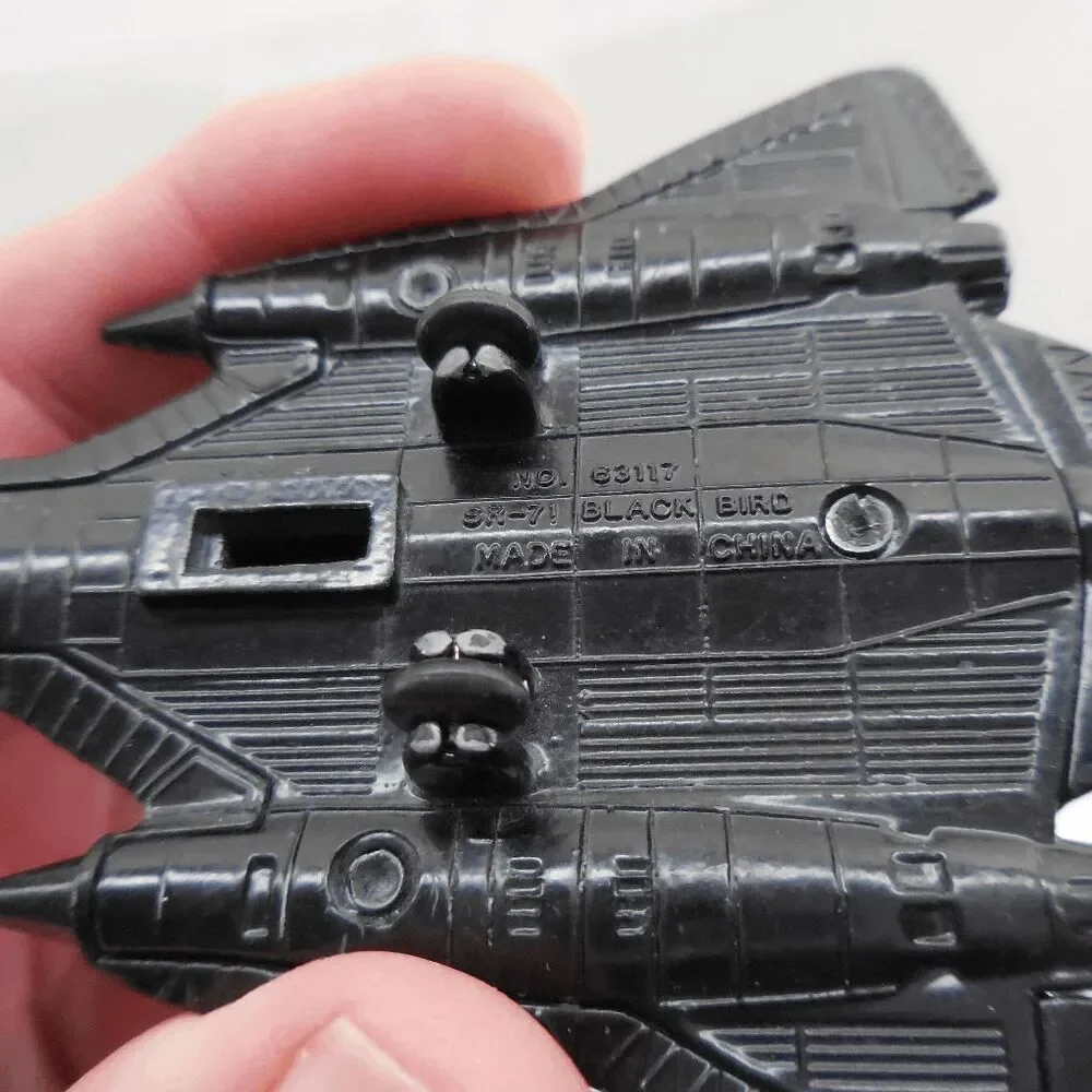 USAF Lockheed SR-71 Blackbird 1/200 Diecast Model Broken‎ Off Stand